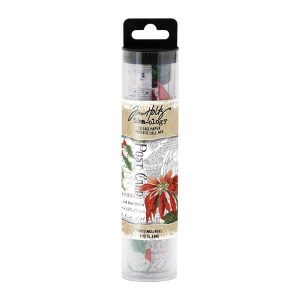 Tim Holtz Idea-ology Collage Paper - Christmas