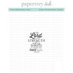 Papertrey Ink Psalm Reflections: April Stamp