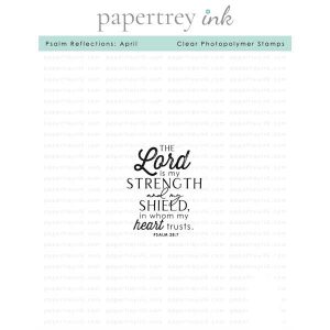 Papertrey Ink Psalm Reflections: April Stamp