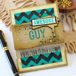 Papertrey Ink Chevron Stencil Collection - Horizontal class=