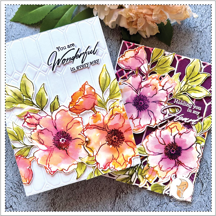 The Prettiest Flower Stamp Ever with Video! - Pretty Paper Cards