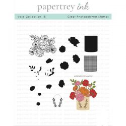 Papertrey Ink Vase Collection 18 Stamp