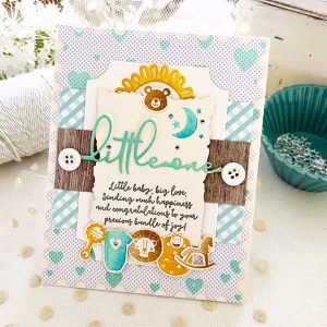 Papertrey Ink Inside Greetings: Welcome Stamp class=