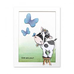 Penny Black Cow Are You? Stamp Set