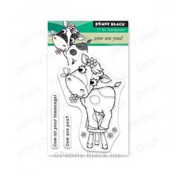 Penny Black Cow Are You? Stamp Set