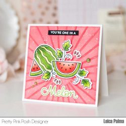 Pretty Pink Posh Watermelon Stamp
