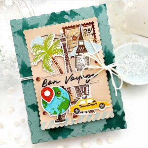 Papertrey Ink Tuck It: Travel Stamp class=