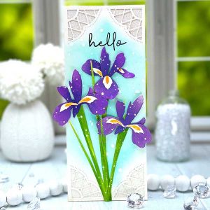 Papertrey Ink Larger Than Life: Hello Sentiments Stamp class=