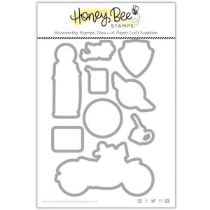 Honey Bee Stamp Dad’s Garage Honey Cuts