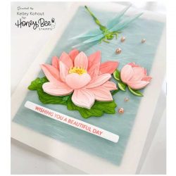 Honey Bee Stamps Lovely Layers: Water Lily Honey Cuts