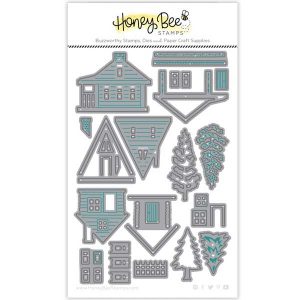 Honey Bee Stamps Summer Cabins Honey Cuts