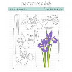 Papertrey Ink Into the Blooms: Iris Die