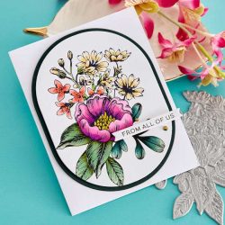 Spellbinders Betterpress Plate – Pressed Bouquet
