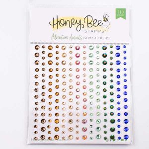 Honey Bee Stamps Adventure Awaits Gem Stickers