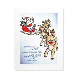 Penny Black Sleigh Ride Stamp