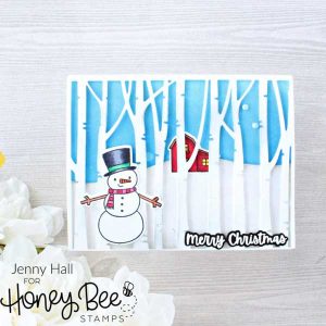 Honey Bee Stamps Birch A2 Cover Plate Top Honey Cuts class=