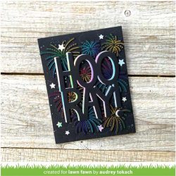 Lawn Fawn Fireworks Hot Foil Plate
