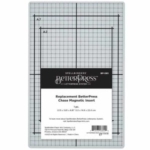 Spellbinders Betterpress Replacement Chase Magnetic Insert