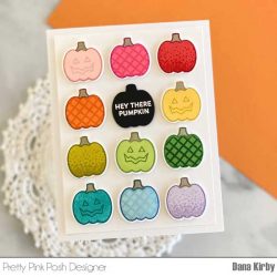 Pretty Pink Posh Decorative Pumpkins Stamp Set