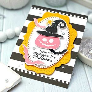 Papertrey Ink Spooky Halloween Stamp class=