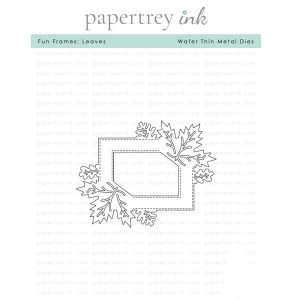 Papertrey Ink Fun Frames: Leaves Die