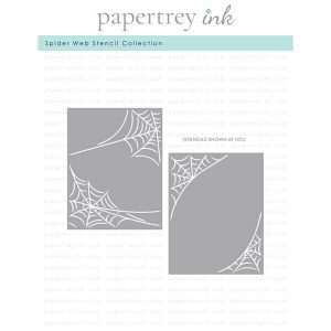 Papertrey Ink Spider Web Stencil Collection