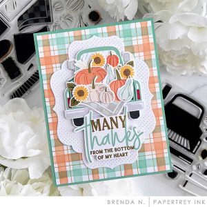 Papertrey Ink Watercolor Plaid Stencil Collection class=