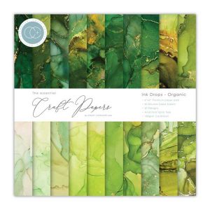 Craft Consortium Ink Drops Organic Double-Sided Paper Pad