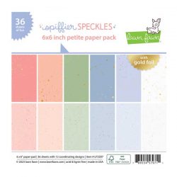 Lawn Fawn Spiffier Speckles Petite Paper Pack