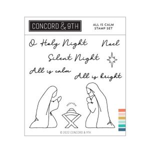 Concord & 9th All Is Calm Stamp
