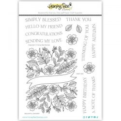 Honey Bee Stamps Bountiful Banner Stamp