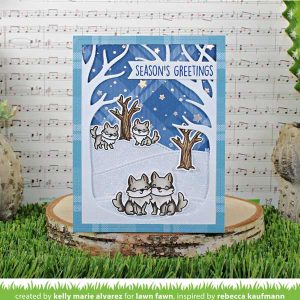 Lawn Fawn Wild Wolves Stamp class=