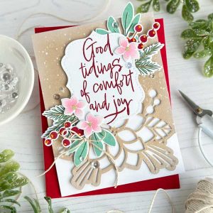 Papertrey Ink With Great Joy Sentiments Stamp class=