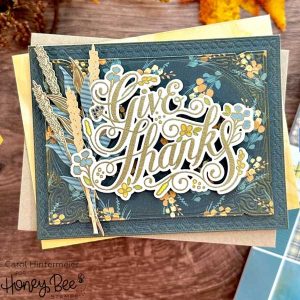 Honey Bee Stamps Fancy Fall Layering Frames Honey Cuts class=