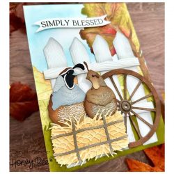Honey Bee Stamps Lovely Layers: Farm Cart Honey Cuts