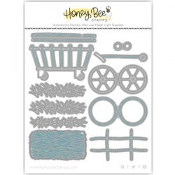 Honey Bee Stamps Lovely Layers: Farm Cart Honey Cuts