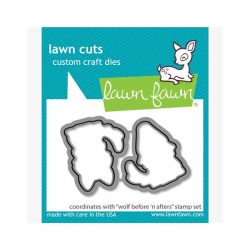 Lawn Fawn Wolf Before n' Afters Lawn Cuts