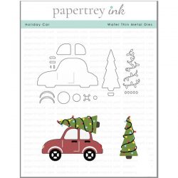 Papertrey Ink Holiday Car Dies