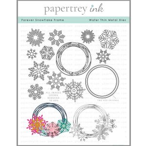 Papertrey Ink Forever Snowflake Frame Dies