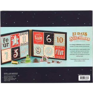 Spellbinders 12 Days of Stitchmas 2023 Advent Calendar class=