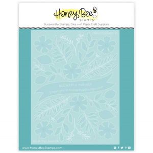 Honey Bee Stamps Bountiful Banner Stencil Set