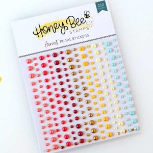 Honey Bee Stamps Harvest Pearl Stickers