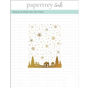 Papertrey Ink Peace on Earth Hot Foil Plate