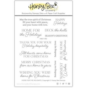 Honey Bee Stamps Home For The Holidays Stamp Set