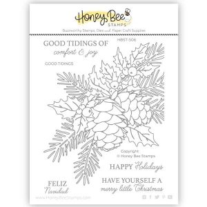 Honey Bee Stamps Good Tidings Stamp