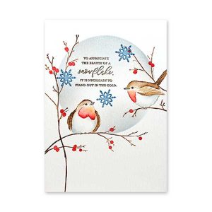 Penny Black Feathered Friends Stamp class=