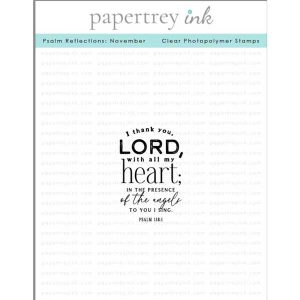 Papertrey Ink Psalm Reflections: November Stamp