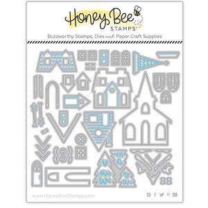 Honey Bee Stamps Winter Village Honey Cuts