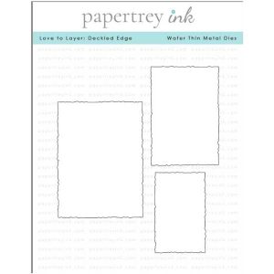 Papertrey Ink Love to Layer: Deckled Edge Dies