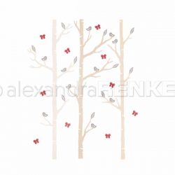 Alexandra Renke 3 Birch Tree Set